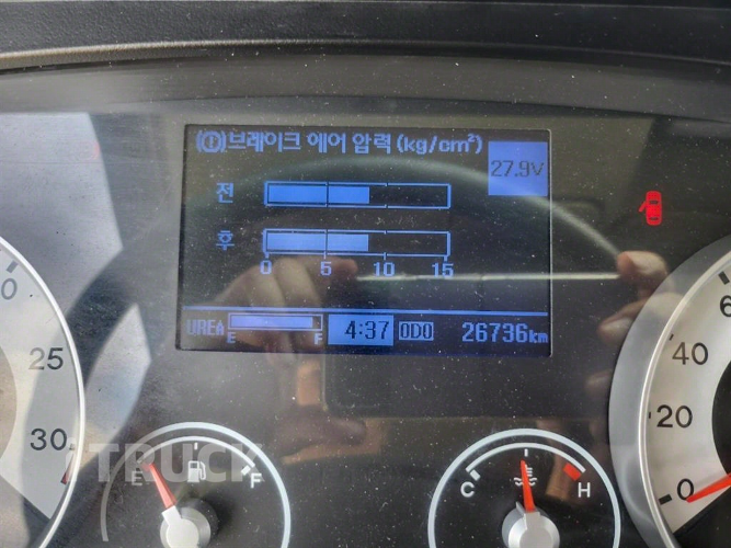 현대 메가트럭 280 단바리 카고 5톤 수동