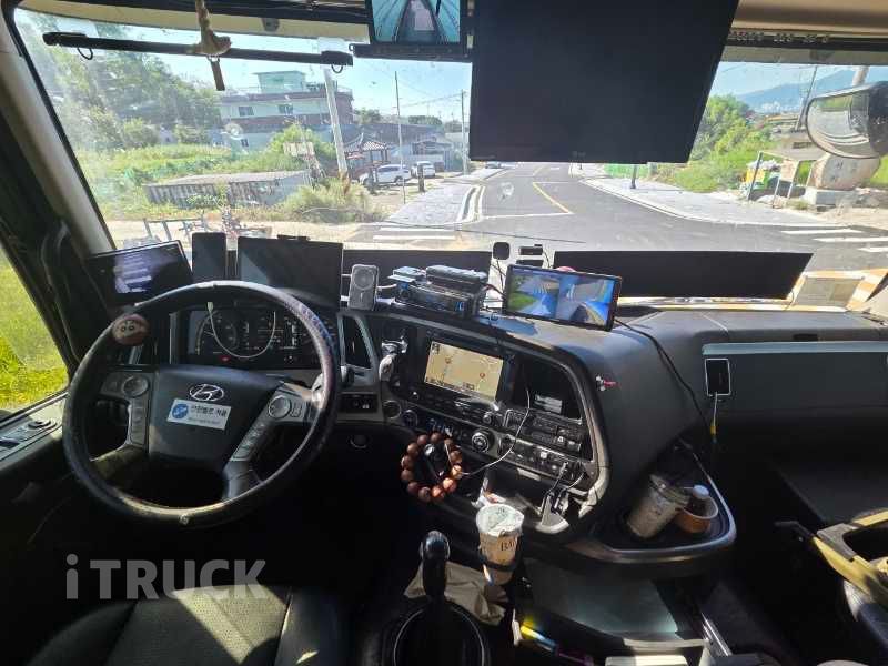 현대 엑시언트 350 십바리 윙바디 9.5톤 수동