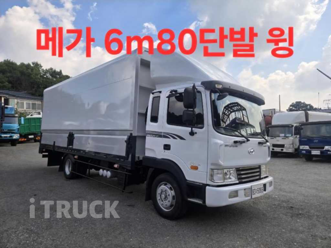 현대 메가트럭 260 단바리 윙바디 4.5톤 수동