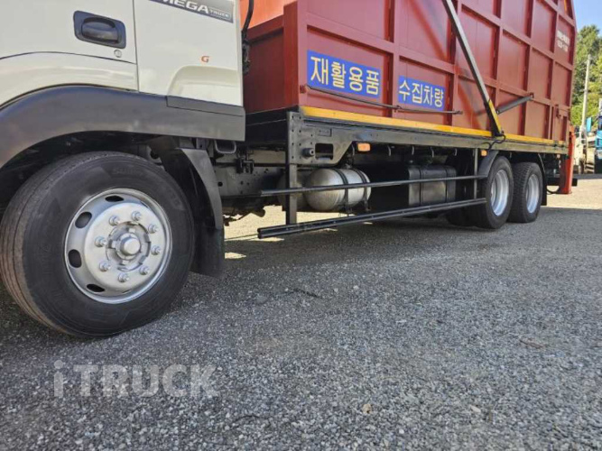 현대 메가트럭 집게차 250 5톤 수동 없음(순정)