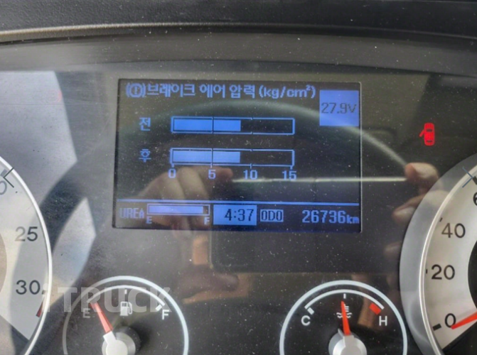 현대 메가트럭 280 단바리 카고 5톤 수동
