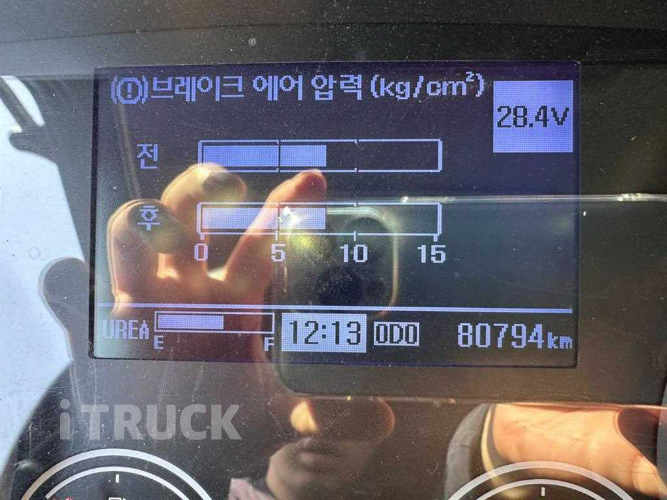 현대 메가트럭 와이드캡 집게차 300 5톤 수동 히아브12000XG