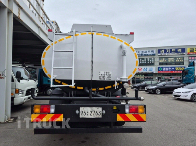 현대 살수차 뉴파워트럭 알탱크 수동