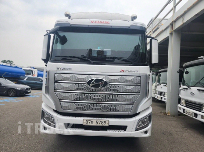 현대 엑시언트 암롤 540 24톤 오토 앞사바리
