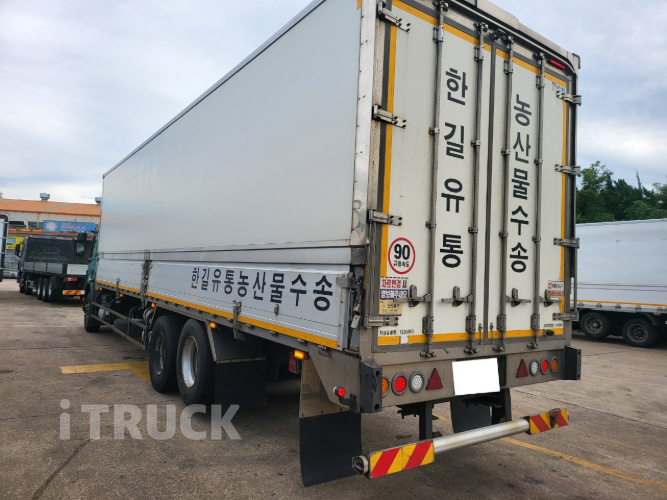 볼보 FE 350 후축 냉장윙 9.5톤 오토
