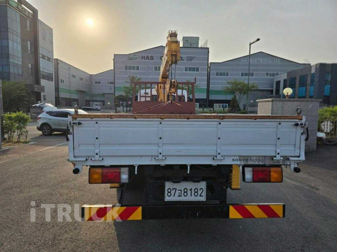 현대 카고크레인 수산 736 메가트럭 5톤
