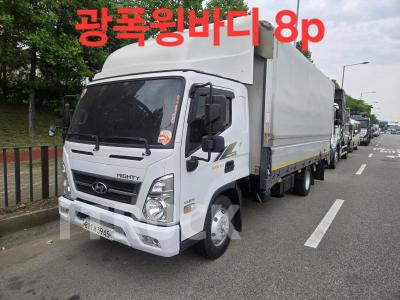 현대 올뉴마이티 3.5톤 광폭 윙바디 슈퍼캡