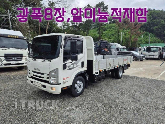 이스즈 엘프 3.5톤 광폭 카고 슬리퍼캡(더블캡, 크루캡)