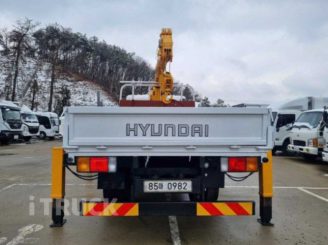 현대 카고크레인 수산중공업 올뉴마이티 3.5톤