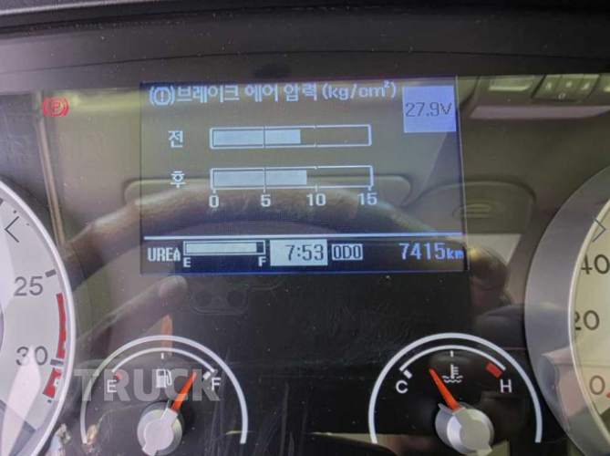 현대 메가트럭 280 단바리 카고 5톤 수동