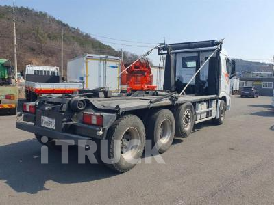 현대 트라고엑시언트 암롤 440 24톤 수동 앞축
