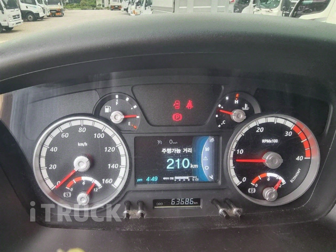 타타대우 더쎈 206 단바리 표준탑 5톤 수동 12