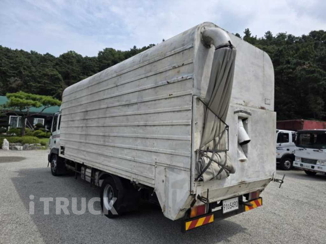 현대 왕겨(톱밥)차 5톤 270 단바리 수동