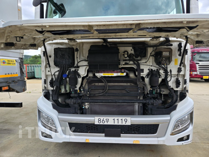 현대 엑시언트 프로 540 십바리 윙바디 14톤 오토 리타더 10