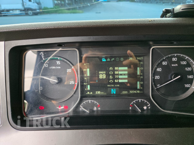 현대 엑시언트 프로 540 십바리 윙바디 14톤 오토 리타더 12