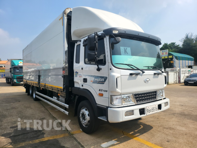 현대 메가트럭 와이드캡 후축 상승윙바디 8.5톤 수동 2