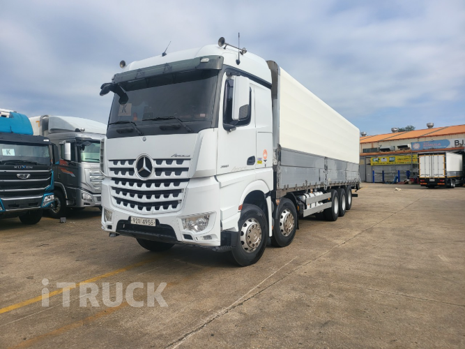 벤츠 아록스 후축 상승윙바디 25톤 오토 리타더 0