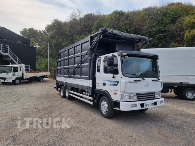 현대 메가트럭 집게차 5톤 수동 함코