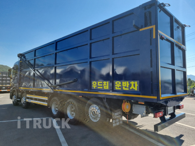 스카니아 우드칩 25.5톤 500 후축 오토