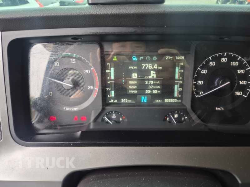 현대 엑시언트 540 후축 상승윙바디 22.5톤 오토 12