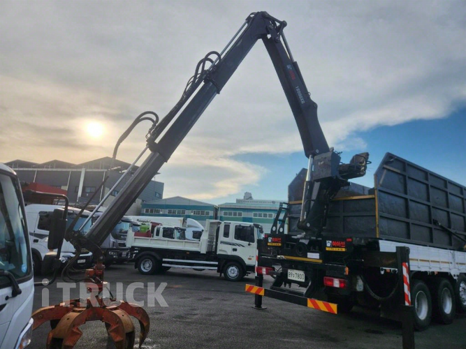 현대 엑시언트 집게차 520 11.5톤 수동 없음(순정) 10