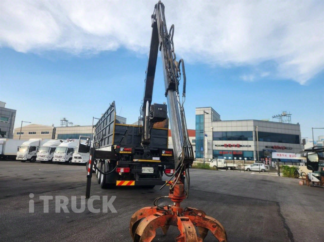 현대 엑시언트 집게차 520 11.5톤 수동 없음(순정) 8