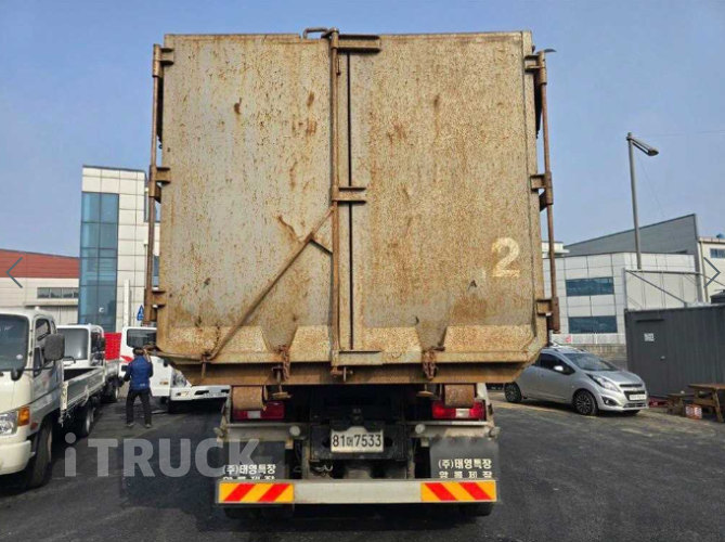 현대 엑시언트 암롤 540 25톤 오토 후축