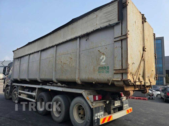 현대 엑시언트 암롤 540 25톤 오토 후축