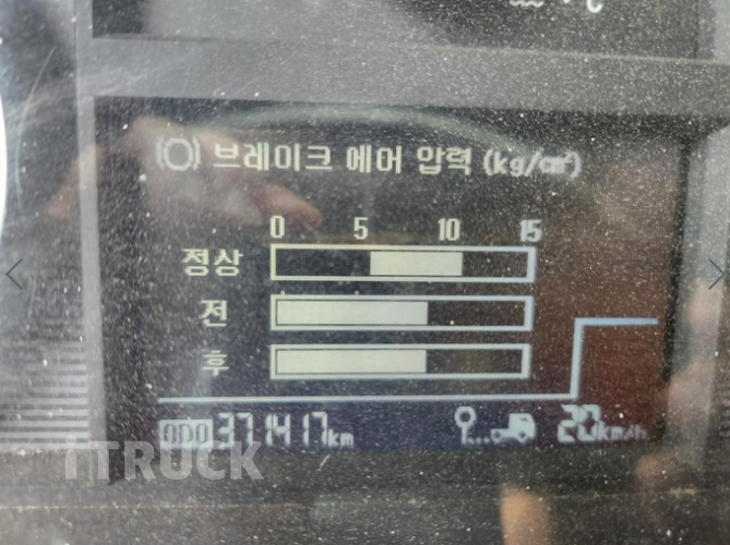 현대 트라고 집게차 380 11.5톤 수동 없음(순정)