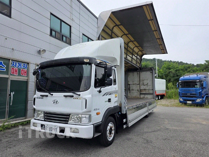현대 메가트럭 280 단바리 윙바디 4.5톤 수동 6