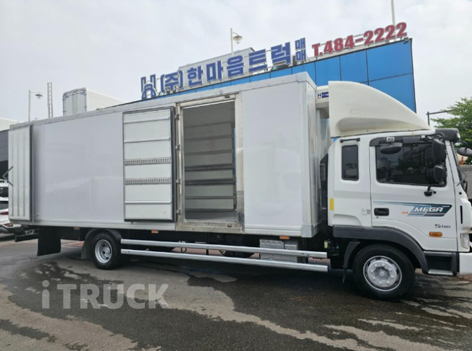 현대 메가트럭 280 단바리 냉동탑 5톤 수동