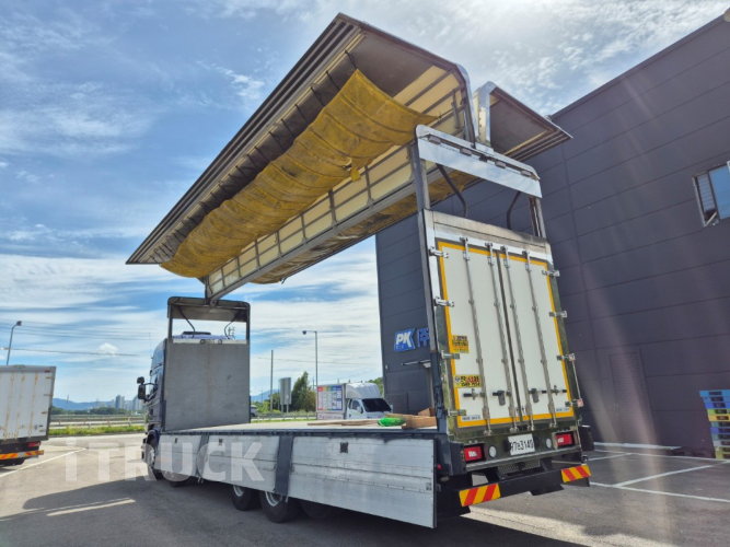 스카니아 R 490 후축 상승윙바디 25톤 오토 9