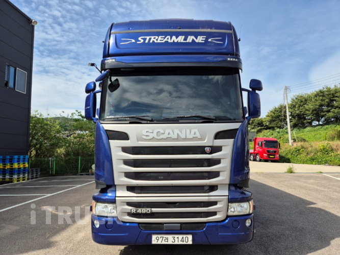 스카니아 R 490 후축 상승윙바디 25톤 오토 1