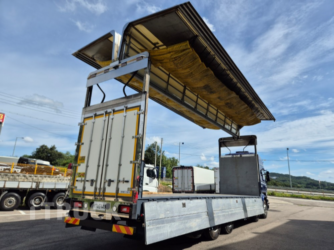 스카니아 R 490 후축 상승윙바디 25톤 오토 8