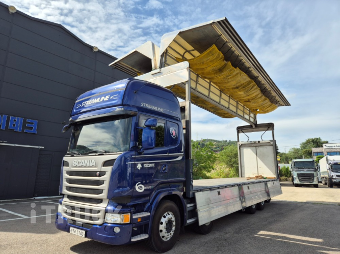 스카니아 R 490 후축 상승윙바디 25톤 오토 6