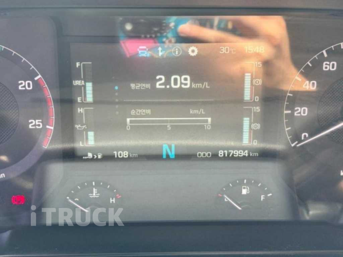 현대 트라고엑시언트 520 앞축 카고 25톤 오토 6