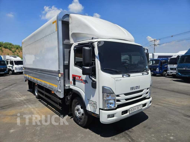 이스즈 엘프 3.5톤 광폭 윙바디 숏캡(일반캡, 표준캡) 1
