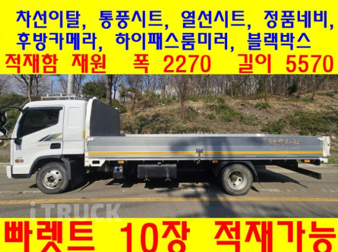 현대 올뉴마이티 3.5톤 광폭 카고 슈퍼캡