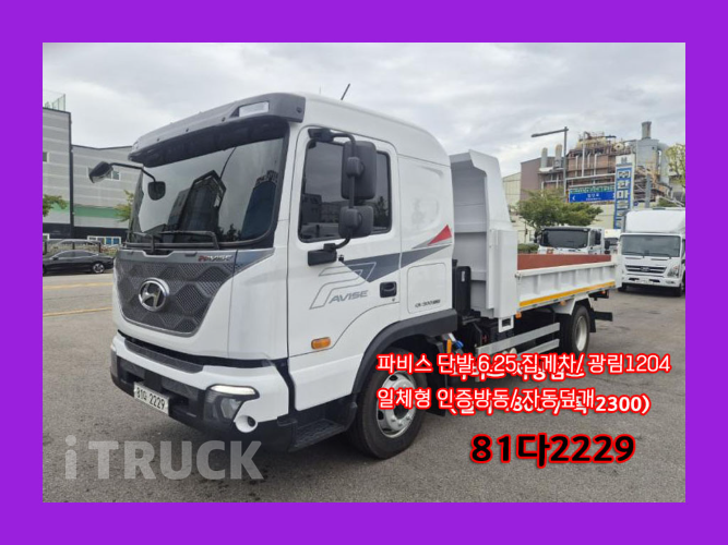 현대 파비스 화물덤프 5톤
