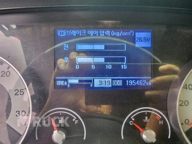 현대 메가트럭 집게차 280 8.5톤 수동 없음(순정)