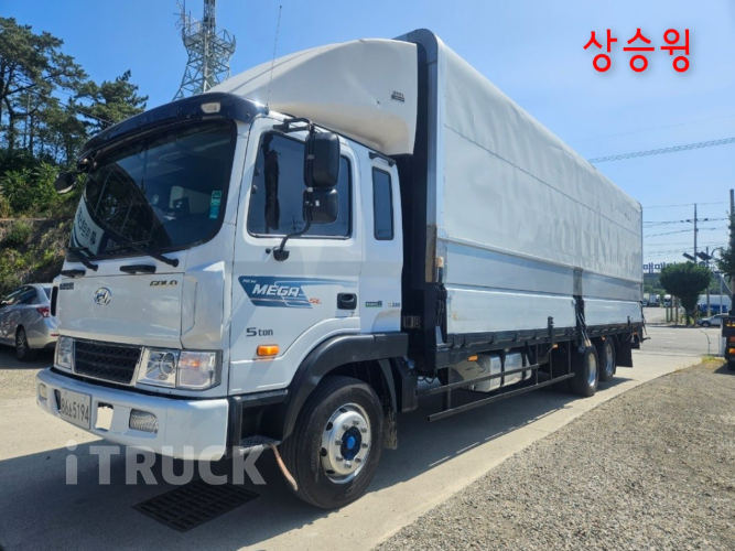 현대 메가트럭 280 후축 상승윙바디 6톤 수동