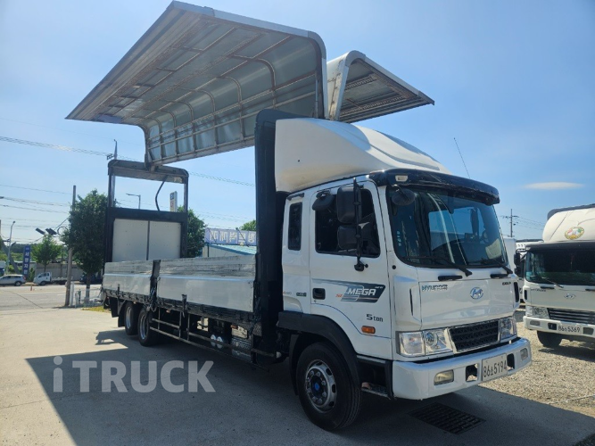 현대 메가트럭 280 후축 상승윙바디 6톤 수동 6