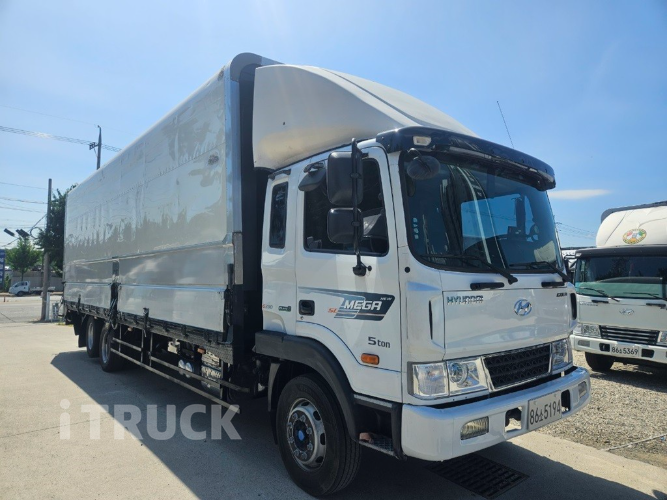 현대 메가트럭 280 후축 상승윙바디 6톤 수동 2