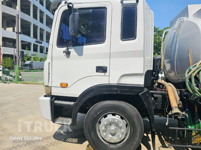 현대 살수차 슈퍼트럭 스텐탱크 14,400L 수동 9