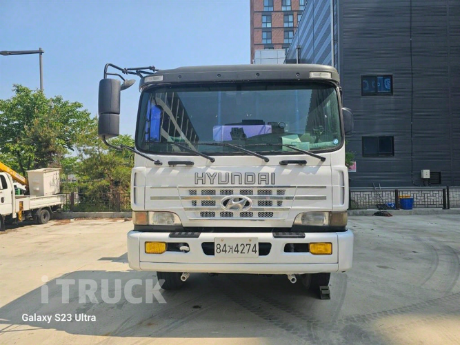 현대 살수차 슈퍼트럭 스텐탱크 14,400L 수동 1