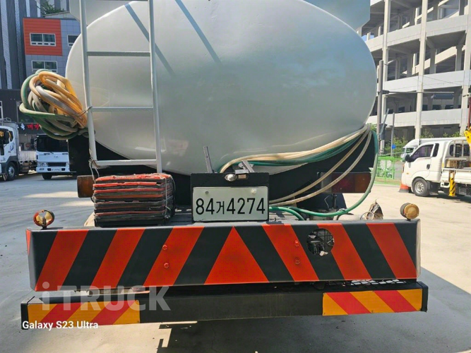 현대 살수차 슈퍼트럭 스텐탱크 14,400L 수동 7