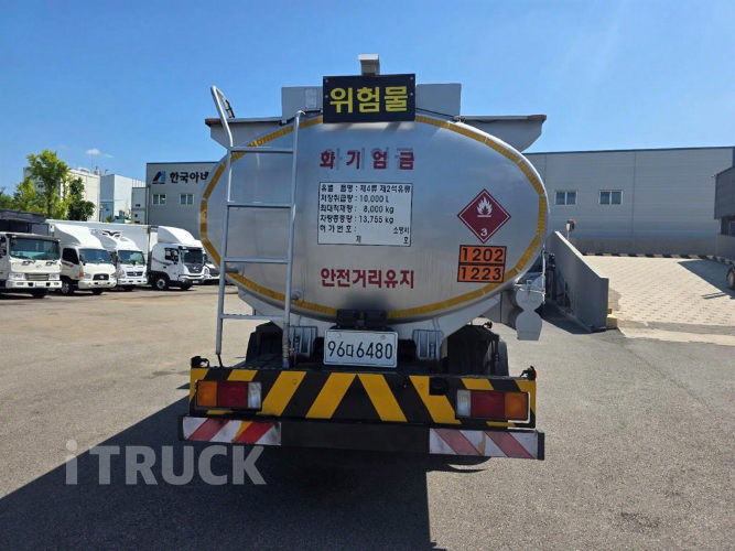 현대 탱크로리 메가트럭 알탱크 10,000L 수동 4
