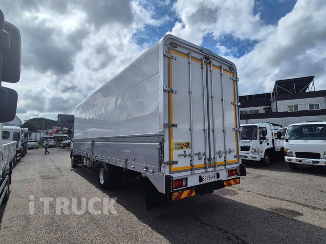 현대 메가트럭 270 단바리 윙바디 4.5톤 수동 4