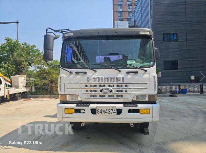 현대 살수차 슈퍼트럭 스텐탱크 14,400L 수동 3