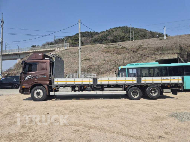 타타대우 구쎈 320 후축 카고 8.5톤 오토 4